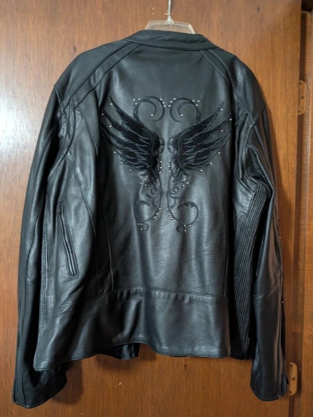 Women's Leather Bike Jacket